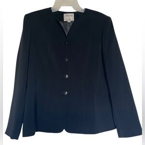 Collections For Le Suit Black Blazer Jacket Size 12
